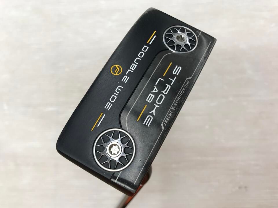 オデッセイ　STROKE LAB BLACK DOUBLE WIDE FLOW　パター　中古　ゴルフドゥ！成田美郷台店【最短即日発送】 13,507円