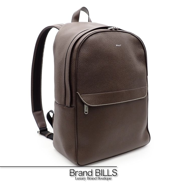 未使用品 BALLY バリー OEDEN バックパック リュックサック デイバック 6310594 カーフ ブラウン メンズ