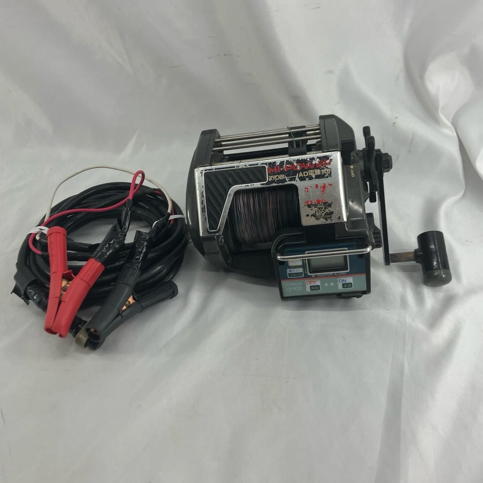 電動リール RYOBI リョービ AD電動101 HI-POWER 剛技 電源コード付属