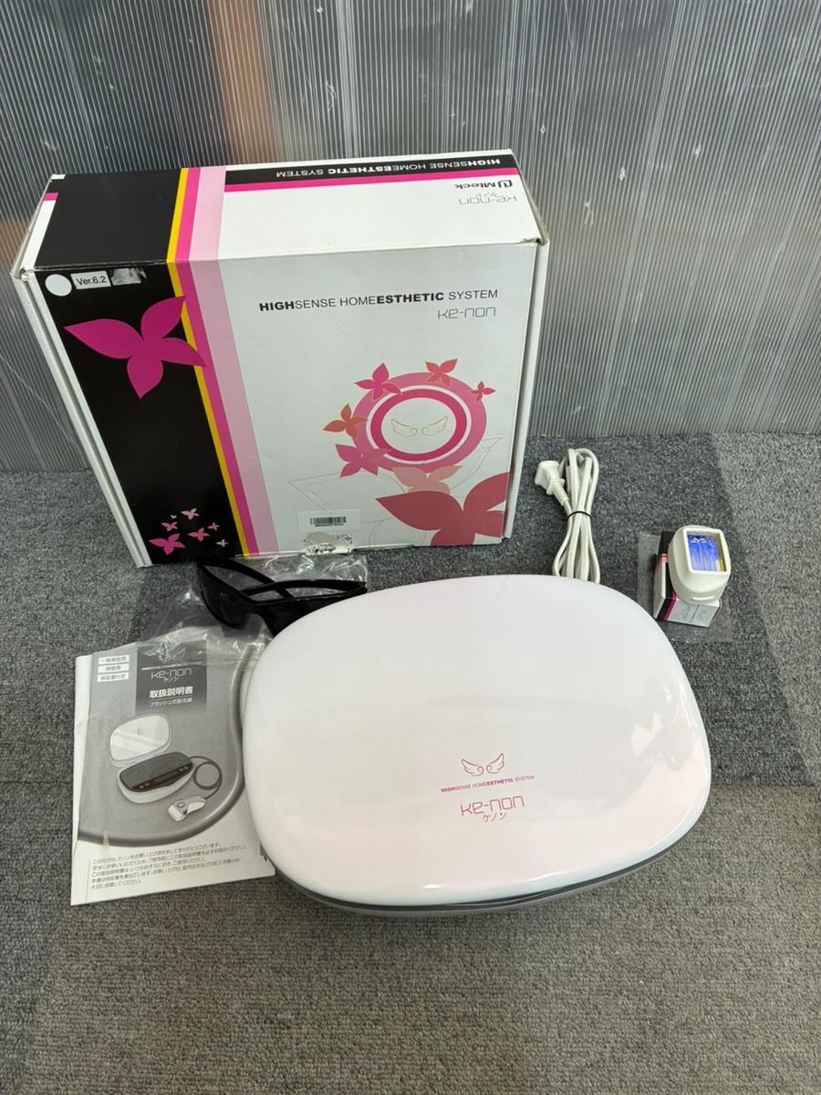 ■ ケノン ke-non NIPL-2080 家庭用脱毛器 フラッシュ式 使用感有 ■ 912009