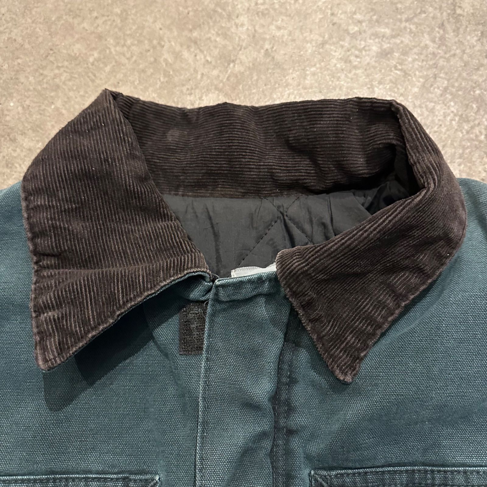 90s Carhartt Chore Coat good fade made in USA / 90年代 カーハート