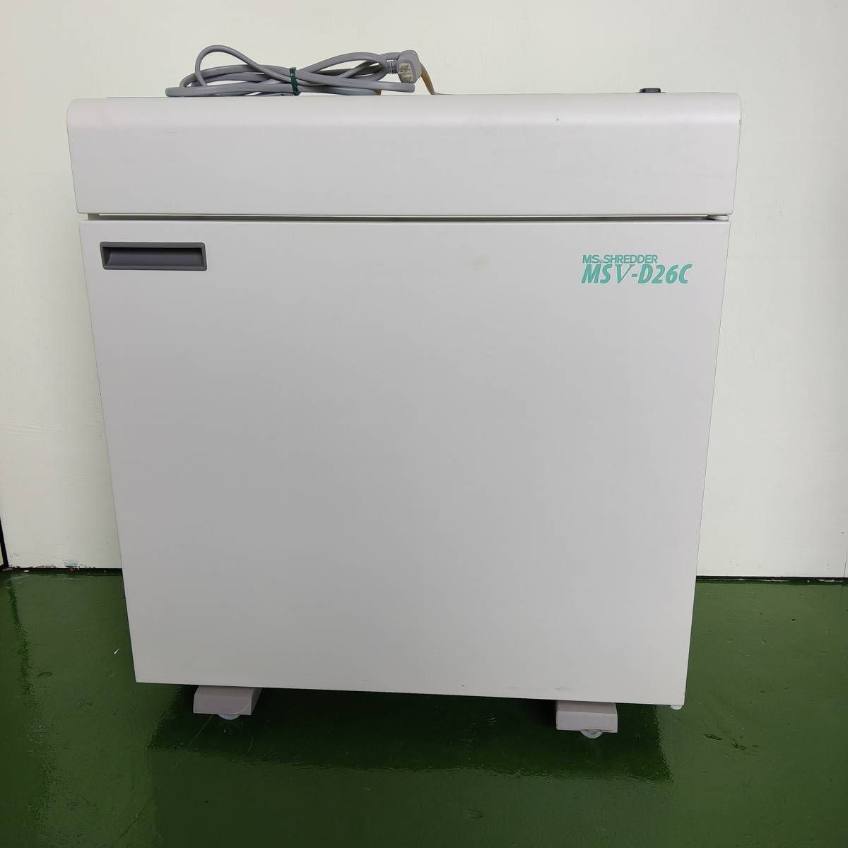 【中古美品】明光商会 MSシュレッダー MSV-D26C 業務用 B4対応