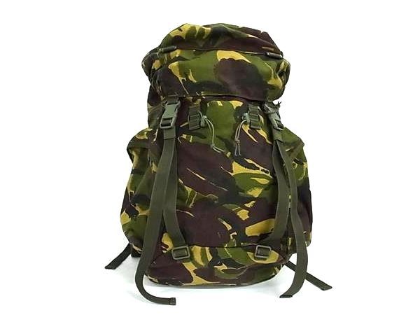 ■美品■ MACKINTOSH マッキントッシュ ナイロンキャンバス カモフラージュ 迷彩柄 リュックサック バックパック カーキ系 FY3324
