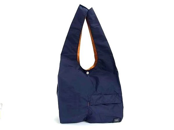 ■新品■未使用■ PORTER ポーター 吉田カバン グロサリーバッグ ナイロン トートバッグ ハンドバッグ ネイビー系 FY3319 9,844円