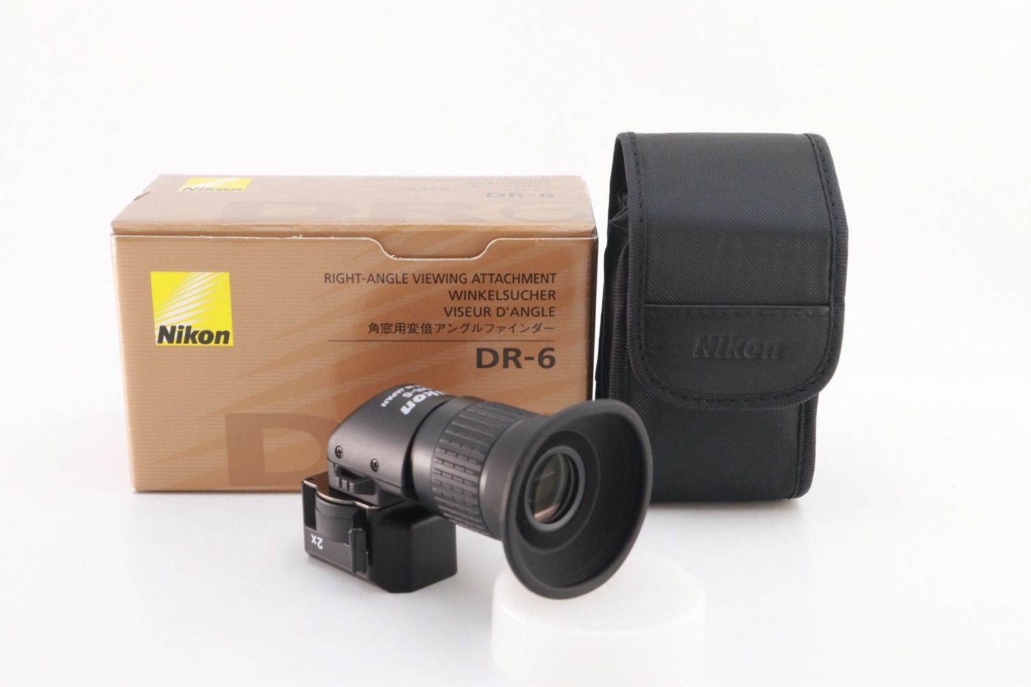 Nikon 角窓用変倍アングルファインダー DR-6 ビューファインダー ブラック (f22005-e)