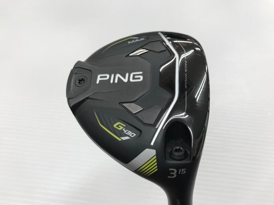ピン　G430 MAX　15度　ツアーAD PT-6（旧ロゴデザイン）　Sフレックス　フェアウェイウッド　中古　ゴルフドゥ！新大宮バイパス浦和店【最短即日発送】