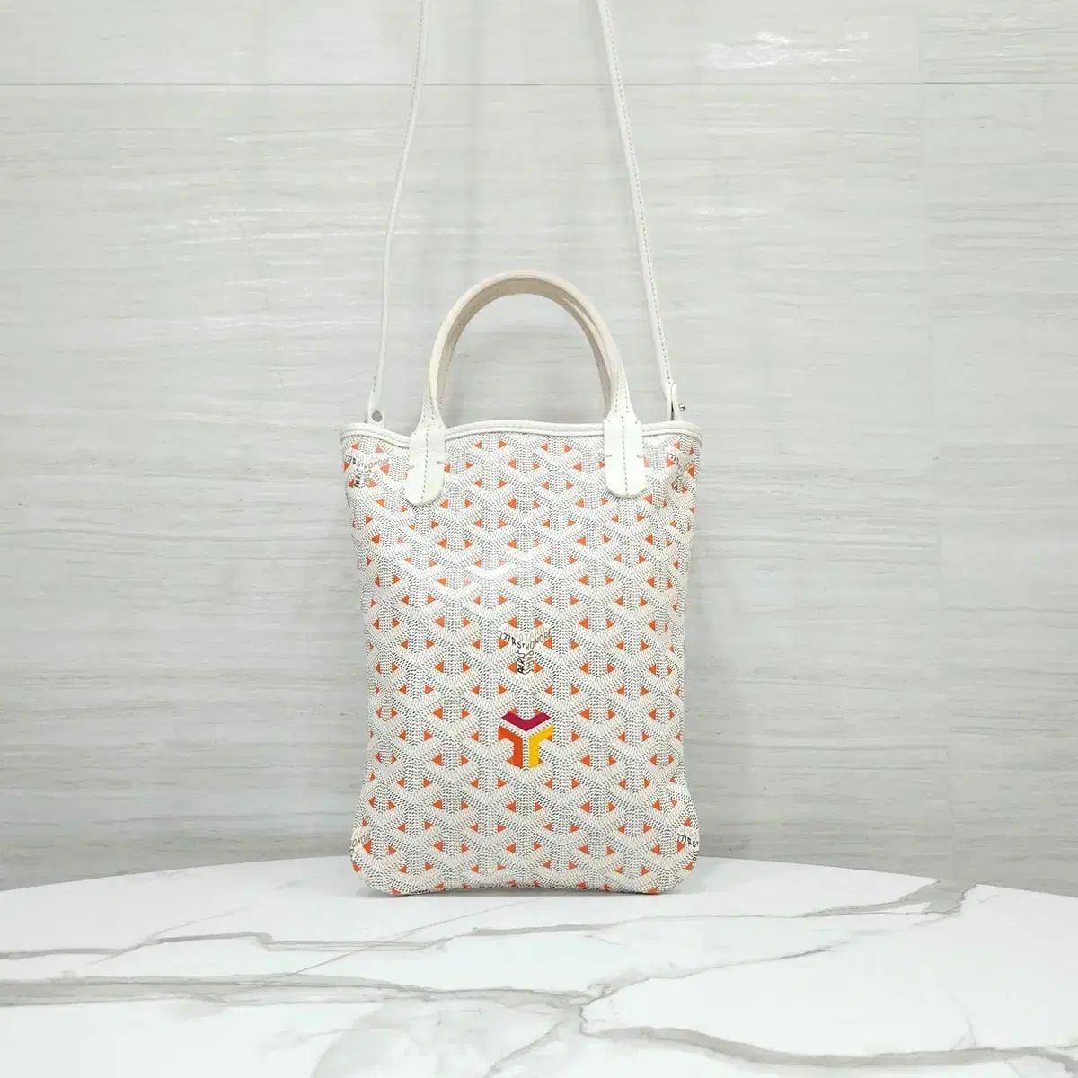 Masion Goyard ゴヤール ポアティエ PM スペシャル オレンジ トート クロスバック
