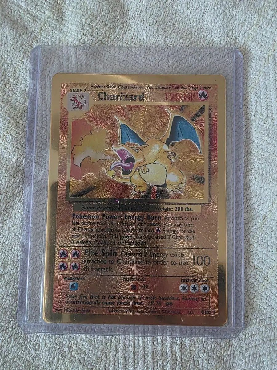 ポケットモンスター カード 25周年 メタル リザードン