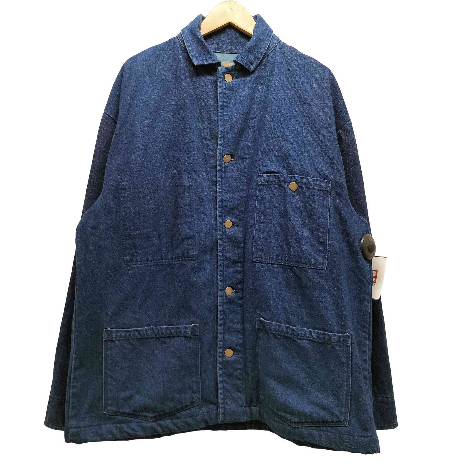 ユーズドフルギ USED古着 90S HAMMILL ハミル デニム カバーオール ジャケット メンズ L
