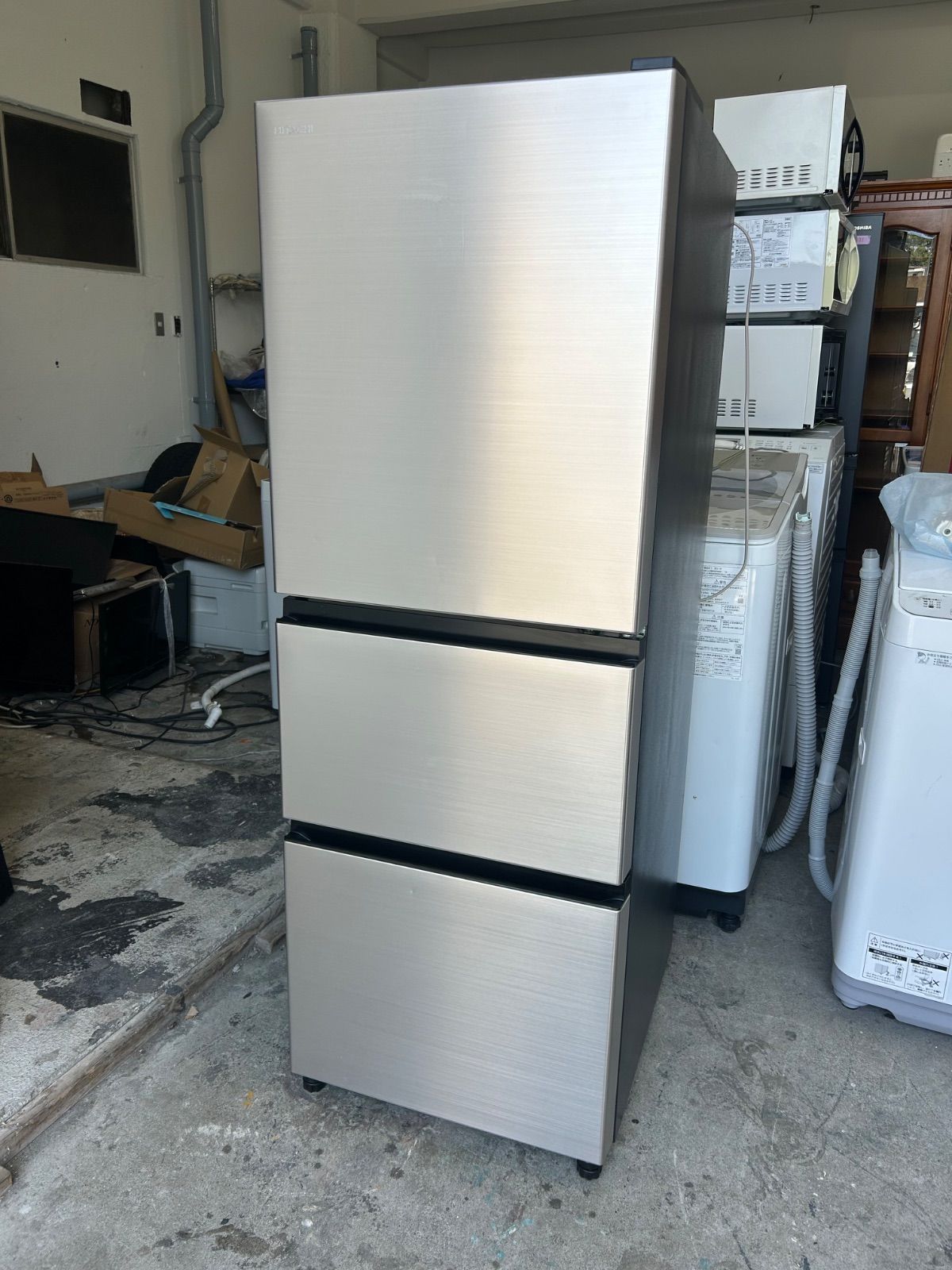 【美品】日立 3ドア冷蔵庫 265L 2023年製 R-27SV 24,500円