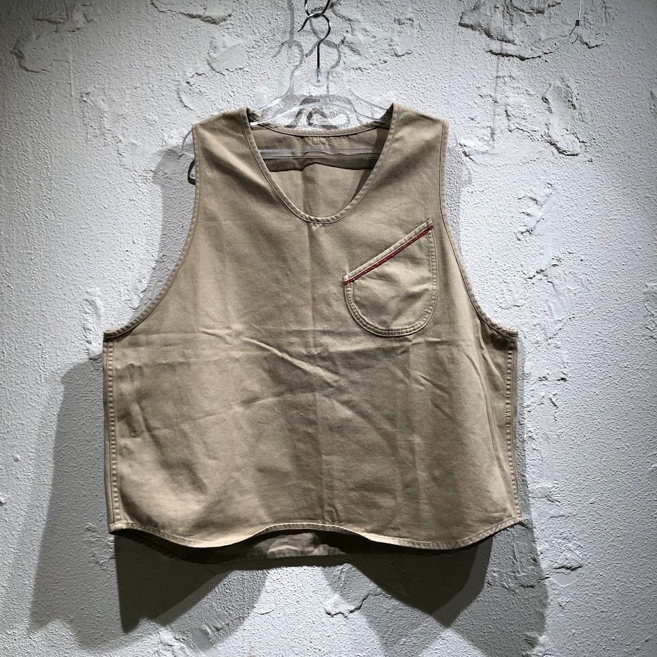 Porter Classic チノプルオーバーベスト 1 ベージュ
