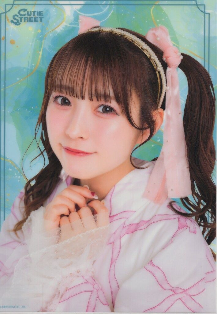 CUTIE STREET LARMEコラボ浴衣すきくじ 梅田みゆ 【E賞】クリアポスター