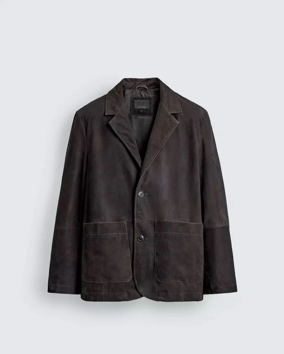 ZARA ウォッシュ ゴート スウェード ブレーザー 出品