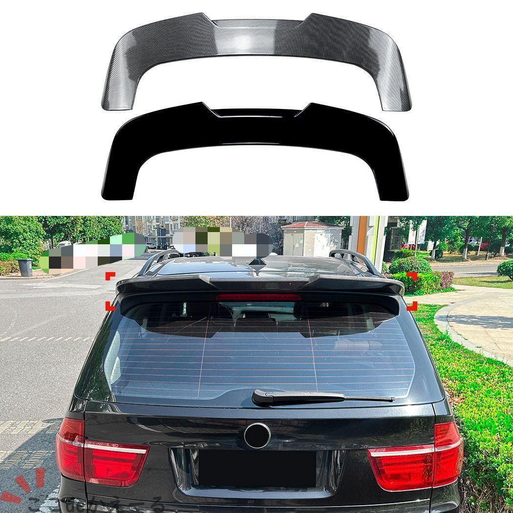 【送料無料】BMW X5 E70 2008-2013 リアスポイラー ルーフスポイラー トップウィング エアロ ドレスアップ カスタム スポーツ スポーティなシルエットがリアビューを変える、X5専用デザインスポイラー