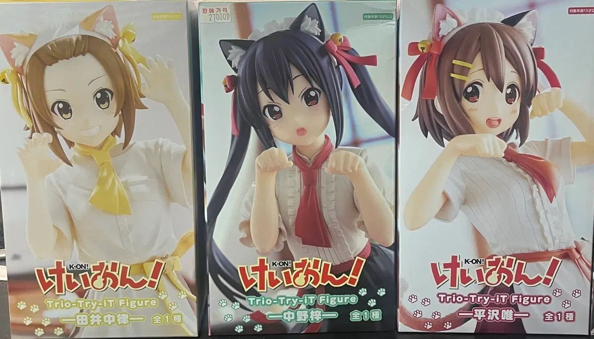 けいおん！ trio-try-it figure