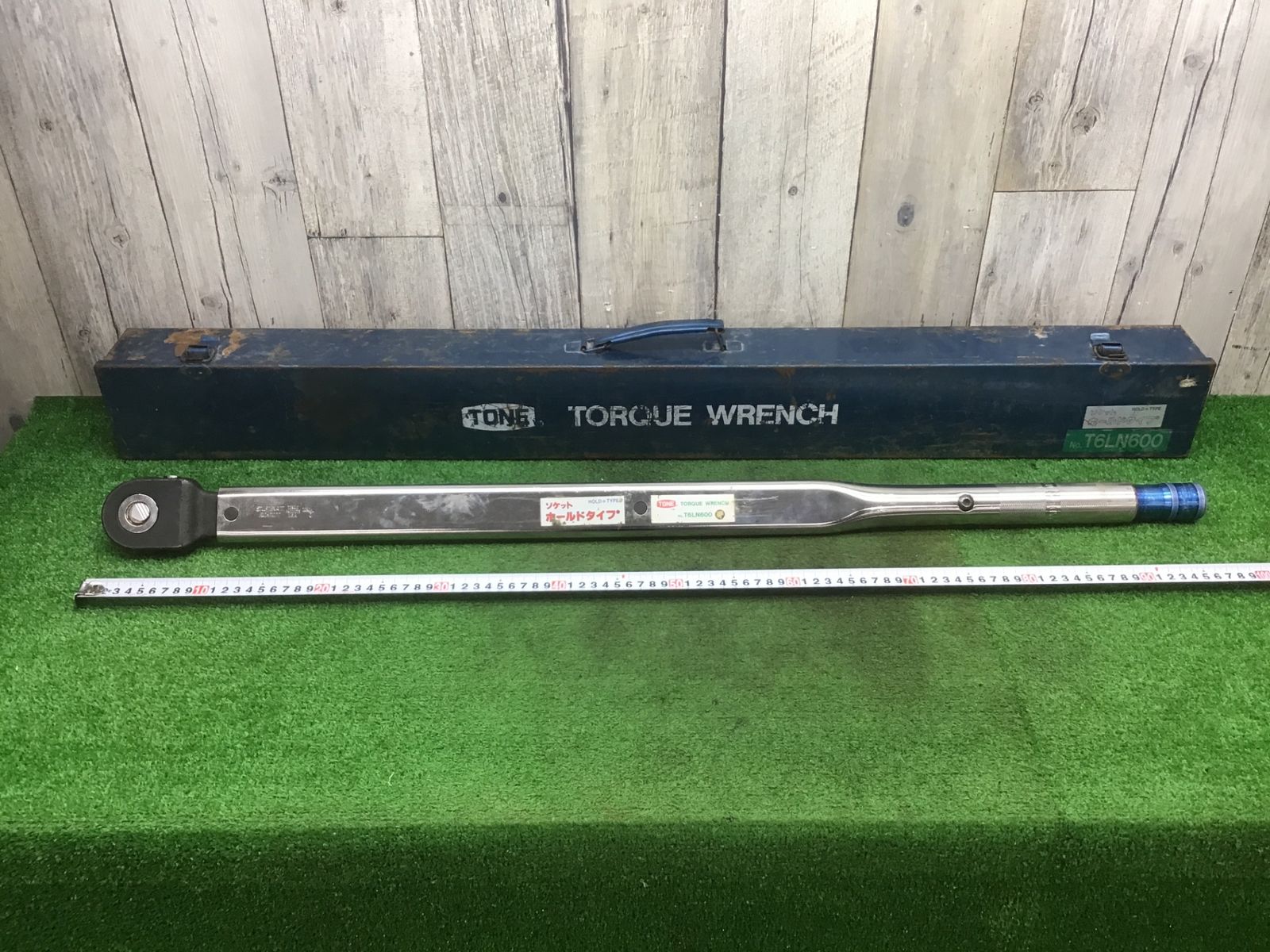 【ジャンク品】TONEトネ 大型トルクレンチ　 T6LN600　ロング　動作未確認♪アクトツール富山店♪BR