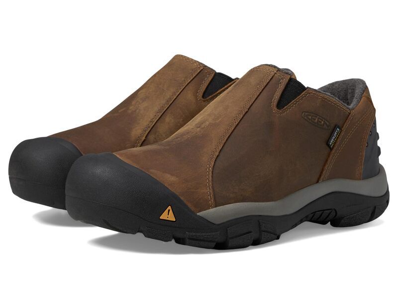 キーン メンズ シューズ スニーカー KEEN Brixen Lo Slate BlackMadder Brown ブラック