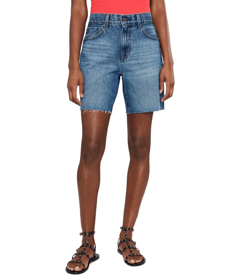 エージージーンズ レディース ボトムス ハーフパンツ・ショーツ ショートパンツ AG Jeans ExBoyfriend MidRise Slouchy Shorts inouveau Nouveau 34,320円