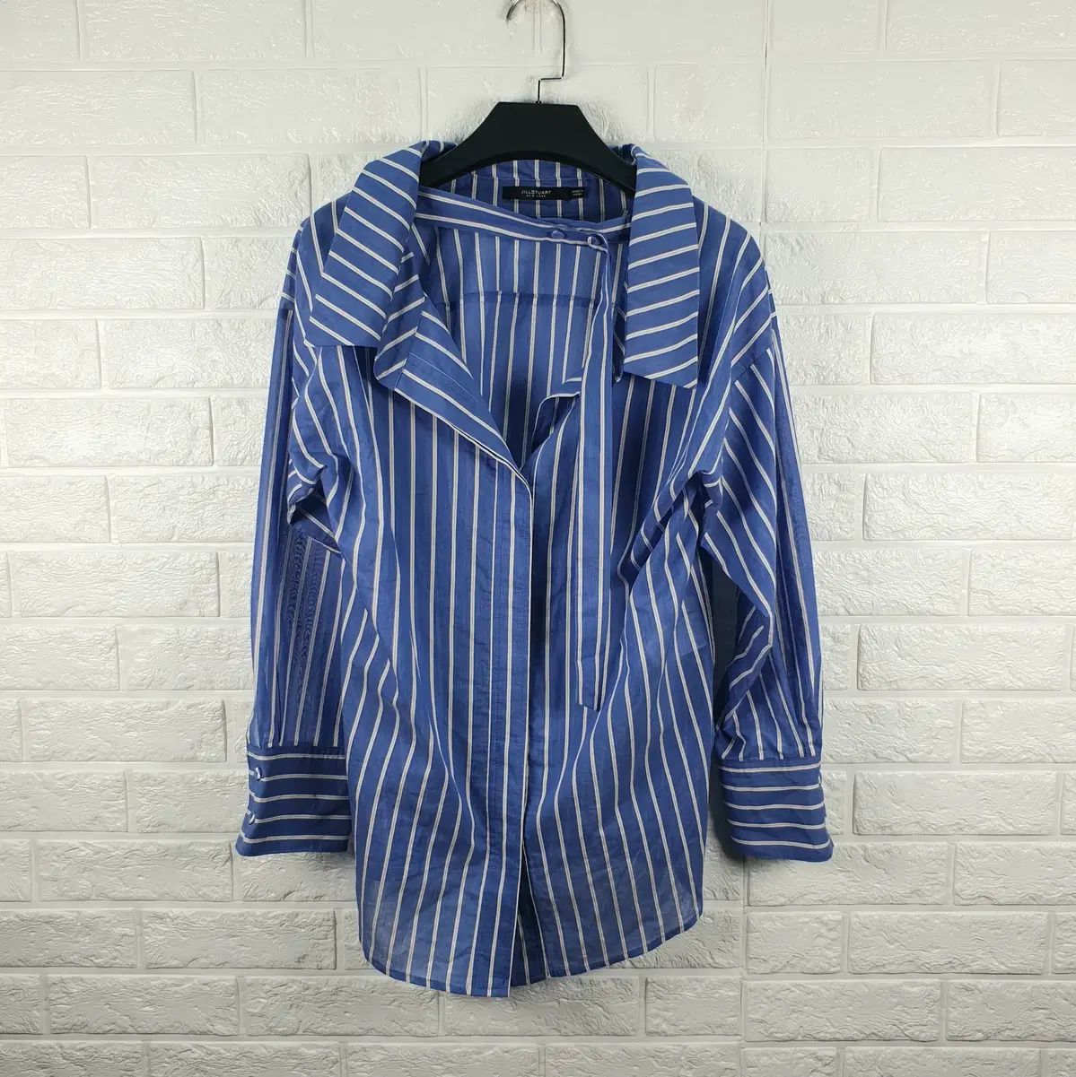66 ジルスチュアート NEW YORK ストライプ ブラウス 6,633円