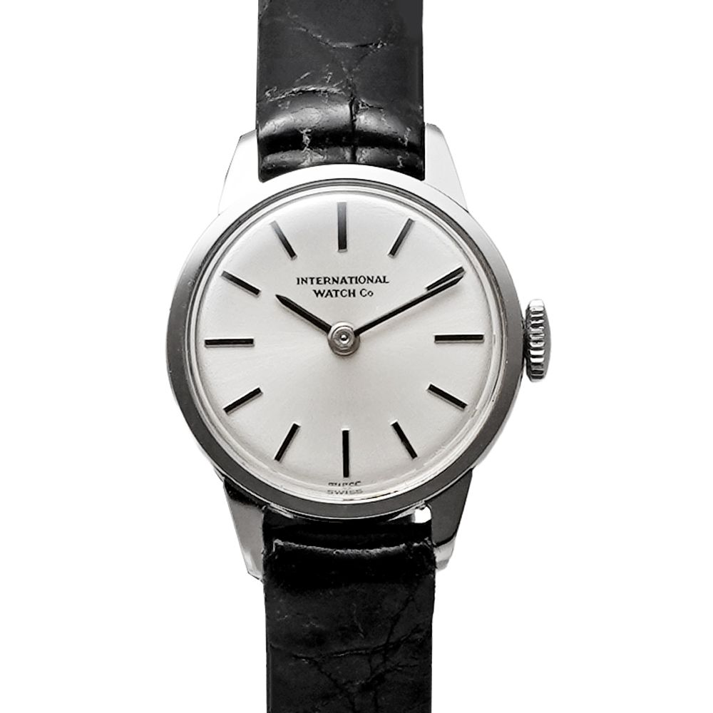 1968年前後 IWC オールドインター Ref.2795 アンティーク品 シルバー レディース 腕時計