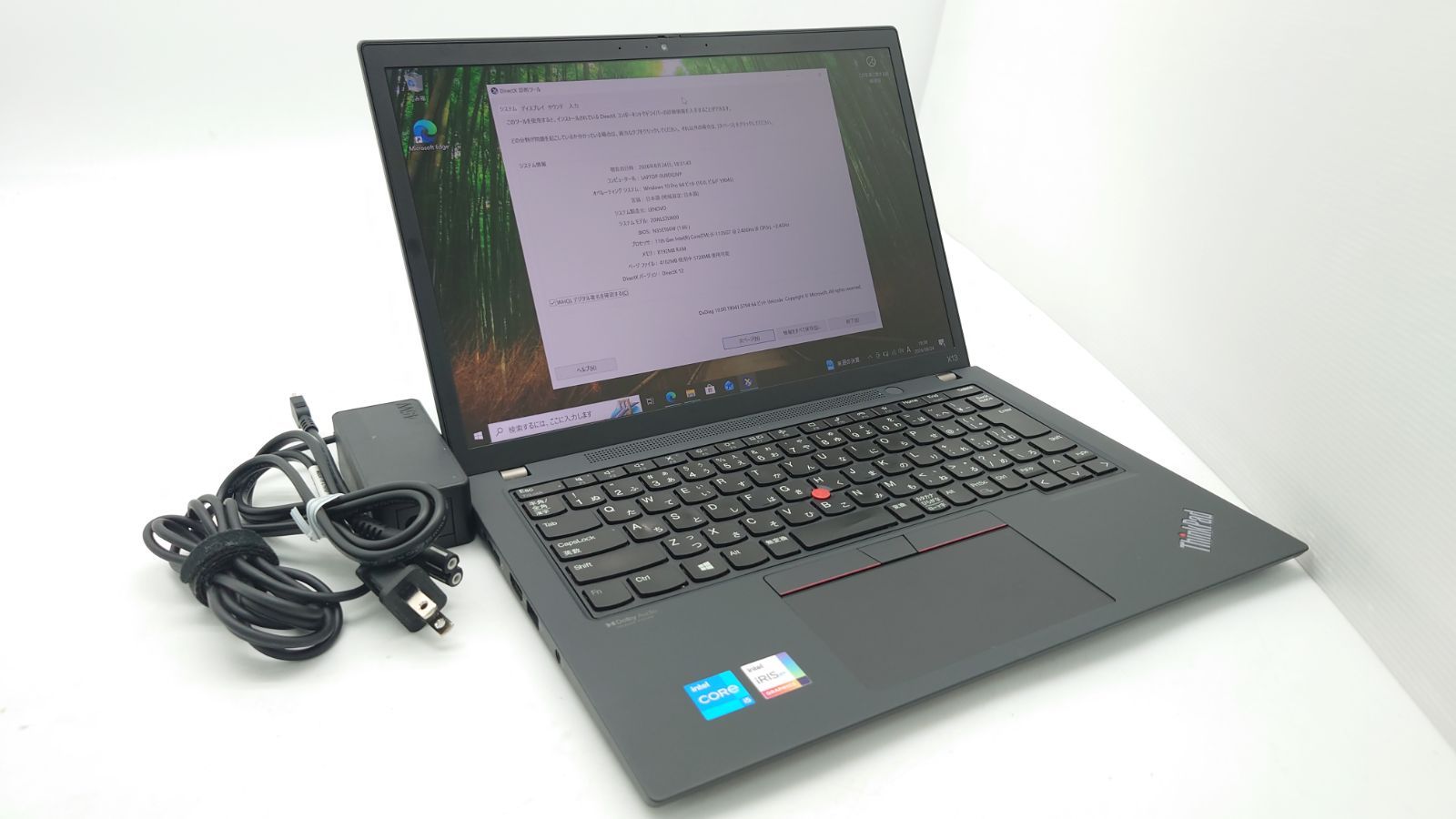 【良品】lenovo Thinkpad X13 Gen2 20WL-2SLW00 13.3型 Core i5-1135G7 2.4GHz メモリ8GB ストレージSSD256GB windows10 動作品