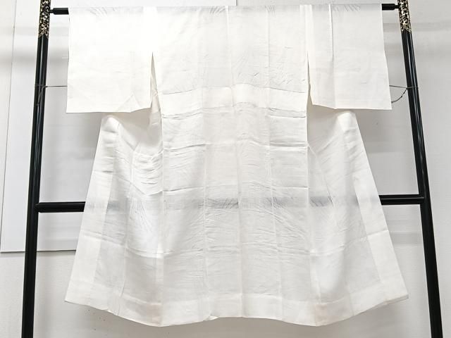 平和屋着物*夏物 長襦袢 草紋紗 乳白色 麻 逸品 CABJ9726xi