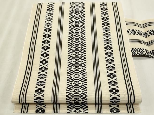平和屋着物＊夏物　本場筑前博多織　八寸名古屋帯　紗献上　正絹　逸品　CABL7217fb 14,768円