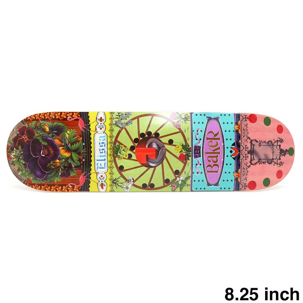 BAKER DECK ベイカー デッキ ELISSA STEAMER EPHEMERA 8.25　スケートボード スケボー