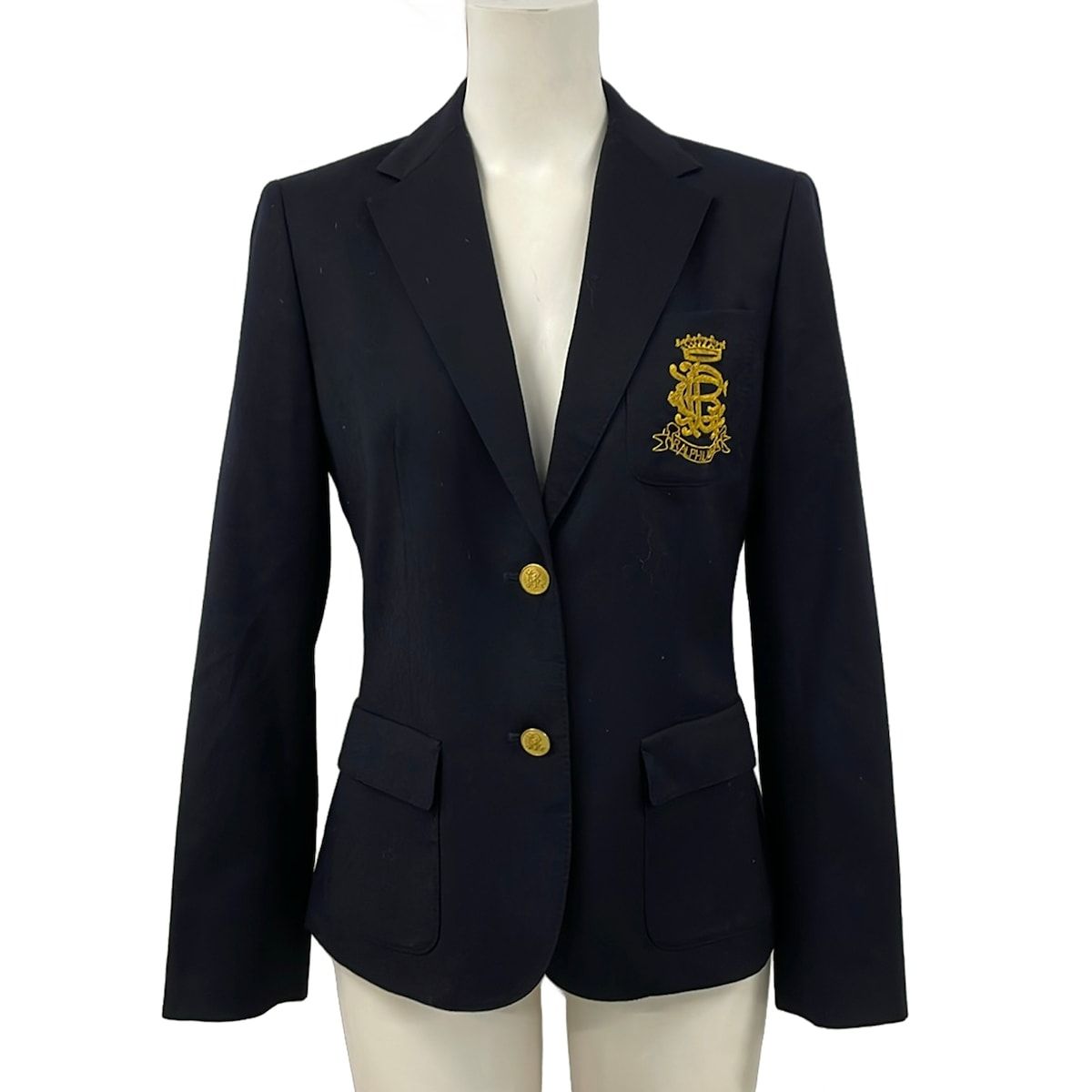 RalphLauren(ラルフローレン) ジャケット サイズ11 M レディース - ネイビー 長袖/オールシーズン
