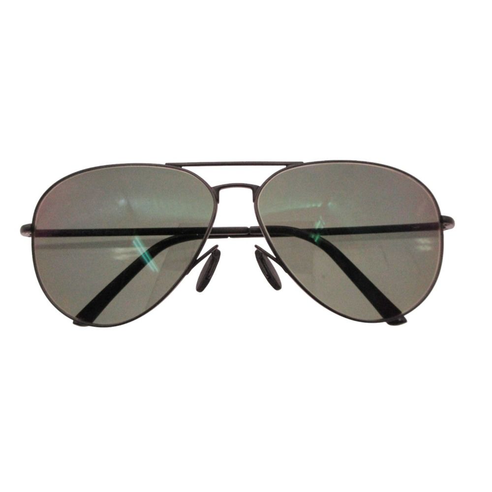 Porsche Design ポルシェデザイン サングラス ティアドロップ アイウェア サイズ62□12-140 ブラック メンズ 【中古】