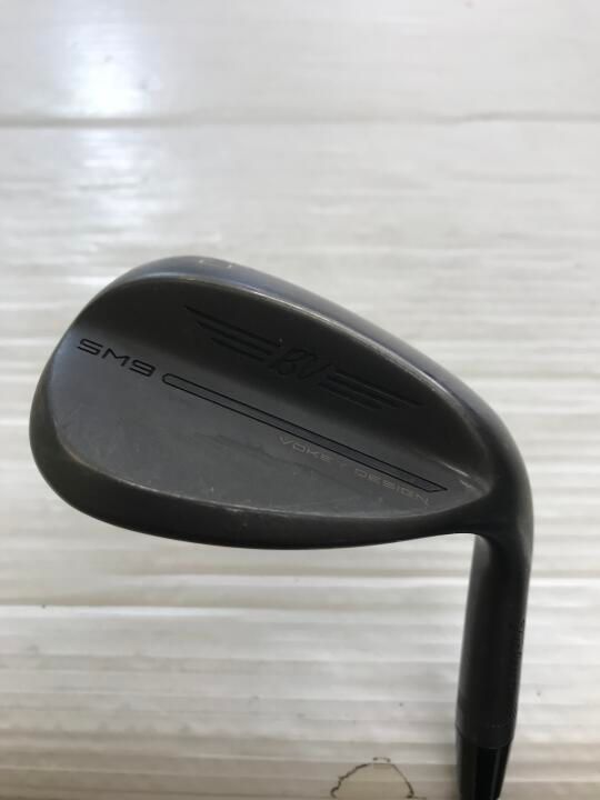 タイトリスト　VOKEY SM9 JET BLACK　60度　DGTOURISSUE　X100フレックス　ウェッジ　中古【最短即日発送】