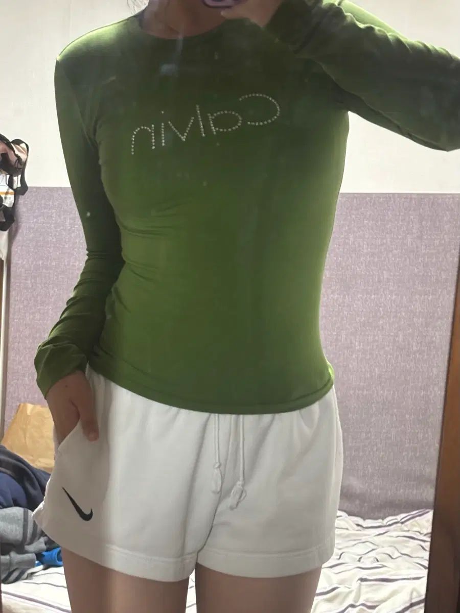 カルバンレア スリーブ タイトTシャツ