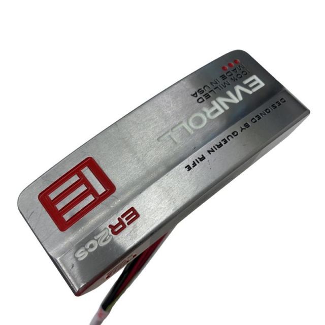 【中古】 EVNROLL EVNROLL ER2CS(2020) 34インチ(TOURTAC赤) パター PT スチール (フレックスその他) メンズ 男性用 右利き 右用 Cランク ゴルフクラブ