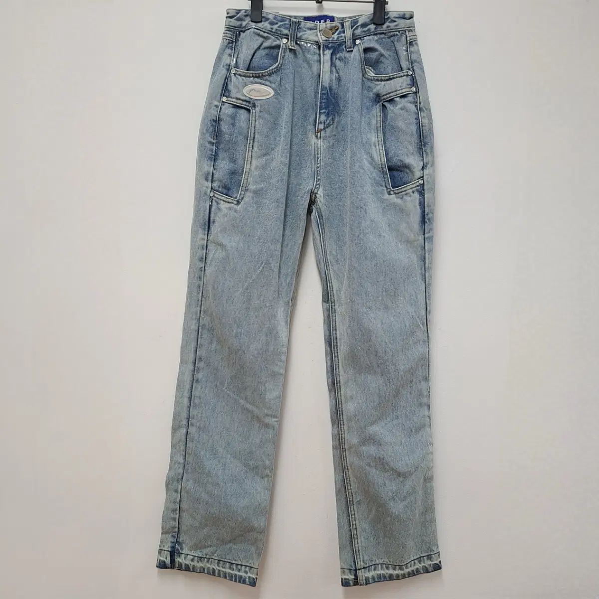 ADER ERROR アーダーエラー A2 ライトブルー デニム パンツ 55