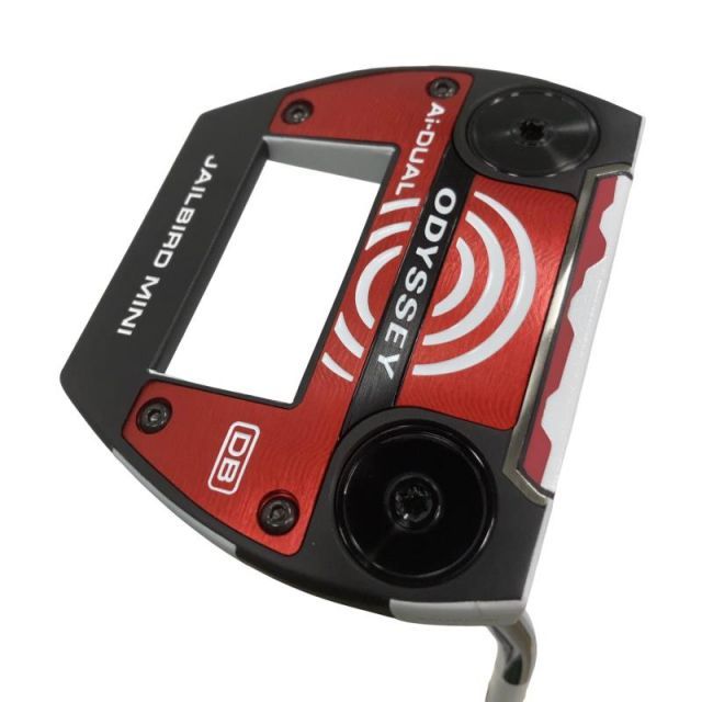 【中古】 オデッセイ Ai-DUAL JAILBIRD MINI DB 33インチ パター PT STROKE LAB 90 スチール (フレックスその他) メンズ 男性用 右利き 右用 Bランク ゴルフクラブ