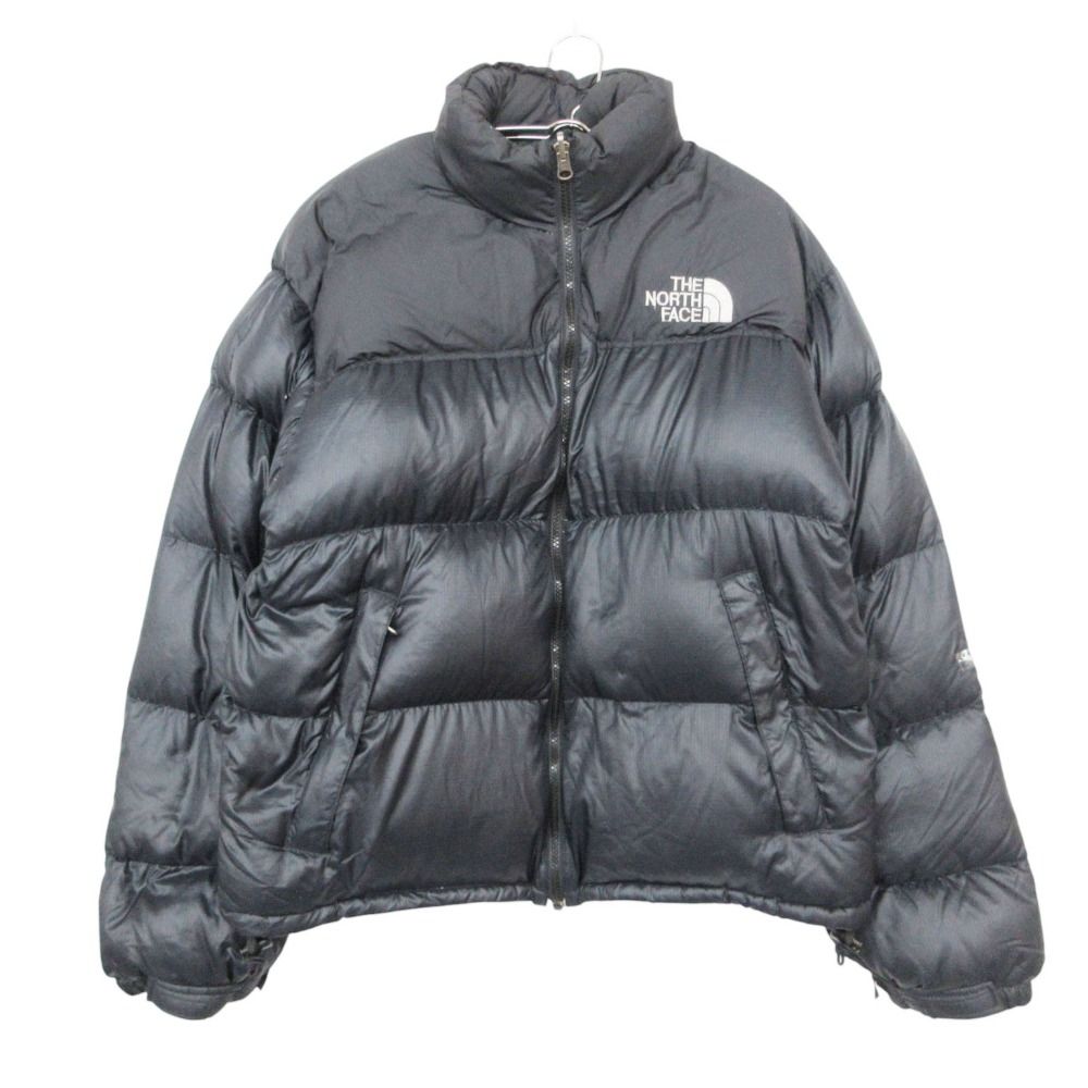 THE NORTH FACE ザ・ノースフェイス ダウンジャケット ヌプシ キルティング ジップアップ ブルゾン アウター 上着 ブラック L メンズ 【中古】 8,470円