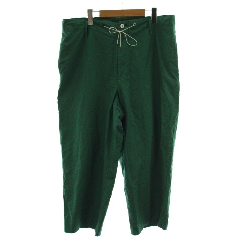 ガンリュウ GANRYU Mixture sarrouel tech pants ワイドパンツ 長ズボン 2 緑 グリーン FU3-PA-04 /GG 6,930円