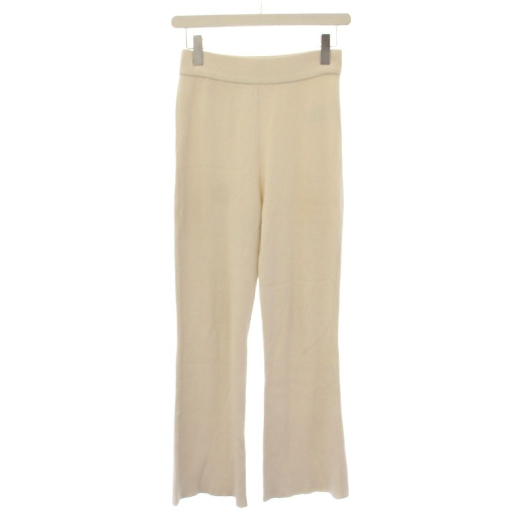ミューズ ドゥーズィエム クラス MUSE de Deuxieme Classe 21SS Diner B RIB パンツ 36 アイボリー 21030500404010 /BM 9,163円
