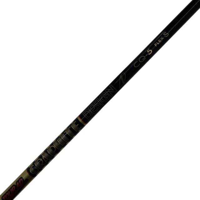 【中古】 テーラーメイドスリーブ付き(Qi4D系) グラファイトデザインドライバー用 シャフト Tour AD CQ-5 (フレックスS)Bランク ゴルフクラブ