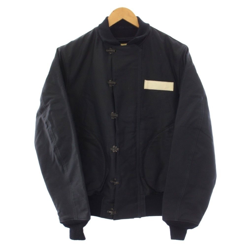 バズリクソンズ BUZZ RICKSON’S × Free&Easy デッキフックジャケット 40 ネイビー /BM