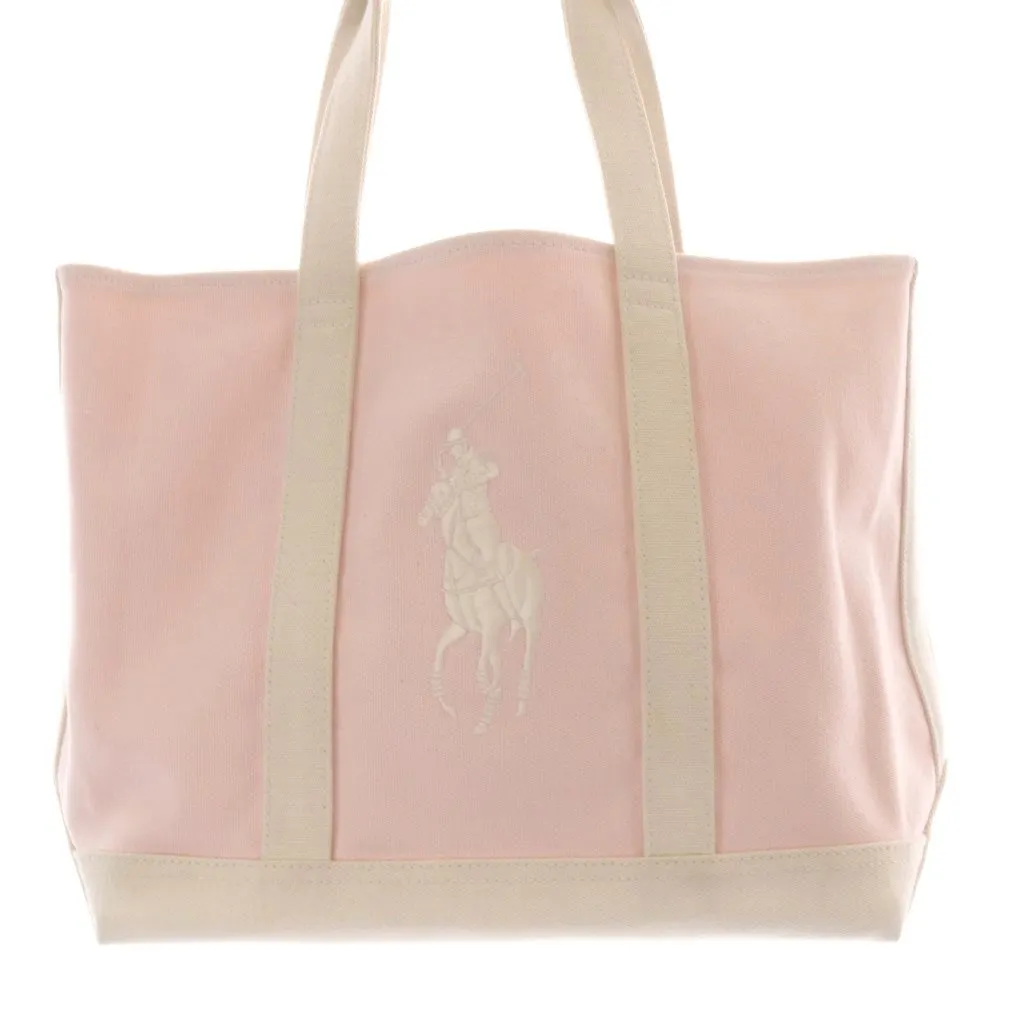 ラルフローレン RALPH LAUREN キャンバス トートバッグ ハンドバッグ