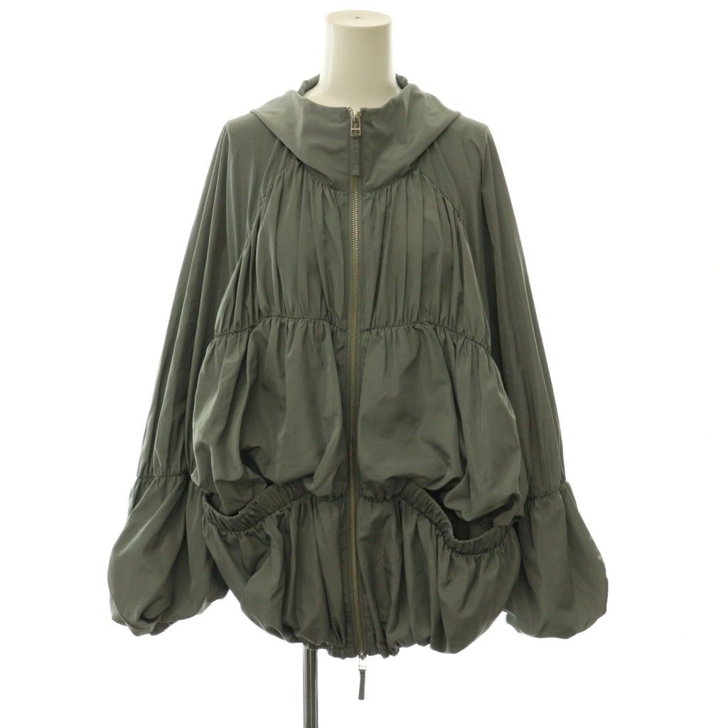 エンフォルド ENFOLD 26AW RAIN CLOUD BLOUSON ブルゾン ジャケット ジップアップ レインクラウド 38 グレー /HS ■OS