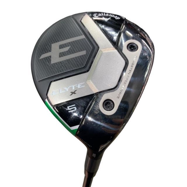 【中古】 キャロウェイ ELYTE X 5W フェアウェイウッド FW VENTUS GREEN 50 for CW(ELYTE FW) (フレックスS) メンズ 男性用 右利き 右用 Cランク ゴルフクラブ