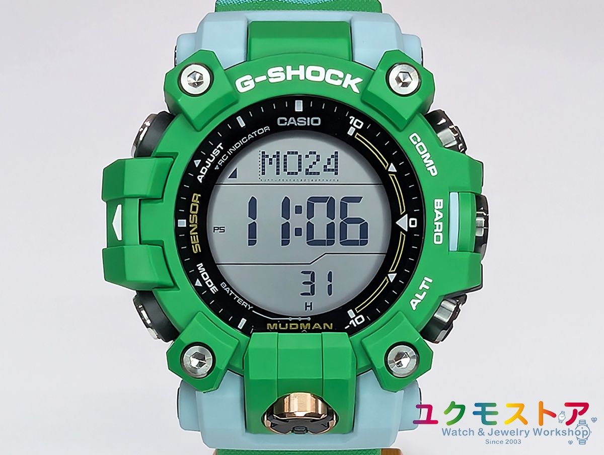 【送料無料】展示・未使用品 CASIO G-SHOCK MUDMAN GW-9500KJ-3JR カシオ マッドマン 「Love The Sea And The Earth」コラボ限定モデル【プレゼント ご褒美 ギフト】