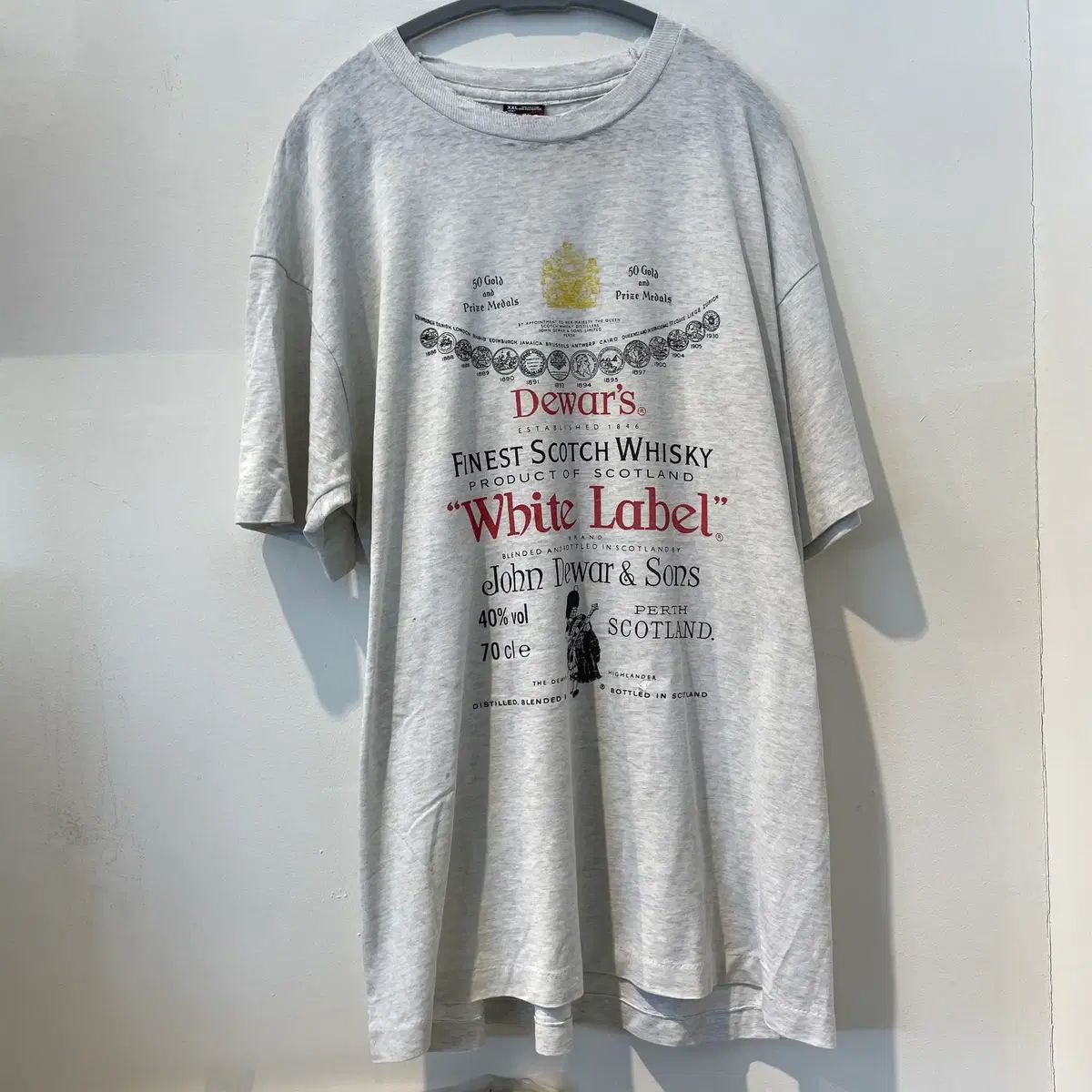 Dewar's White Label Tシャツ XXL