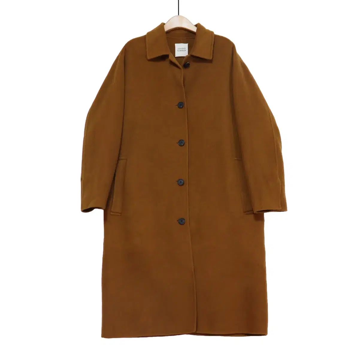 STUDIO TOMBOY ウール カシミア キャメル ハンドメイド コート Free! 6,839円