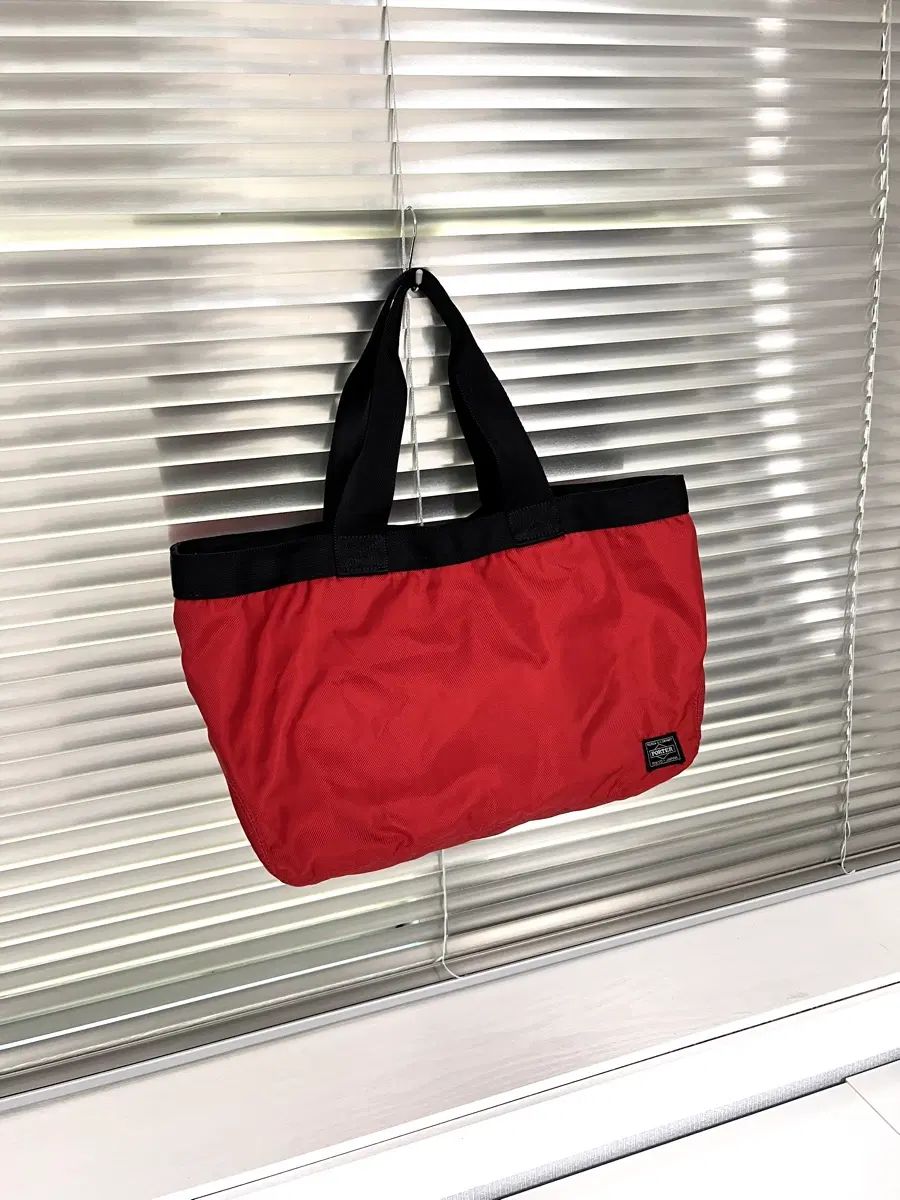 PORTER ROUND-TOTE BAG S(Red) ポーター トートバッグ