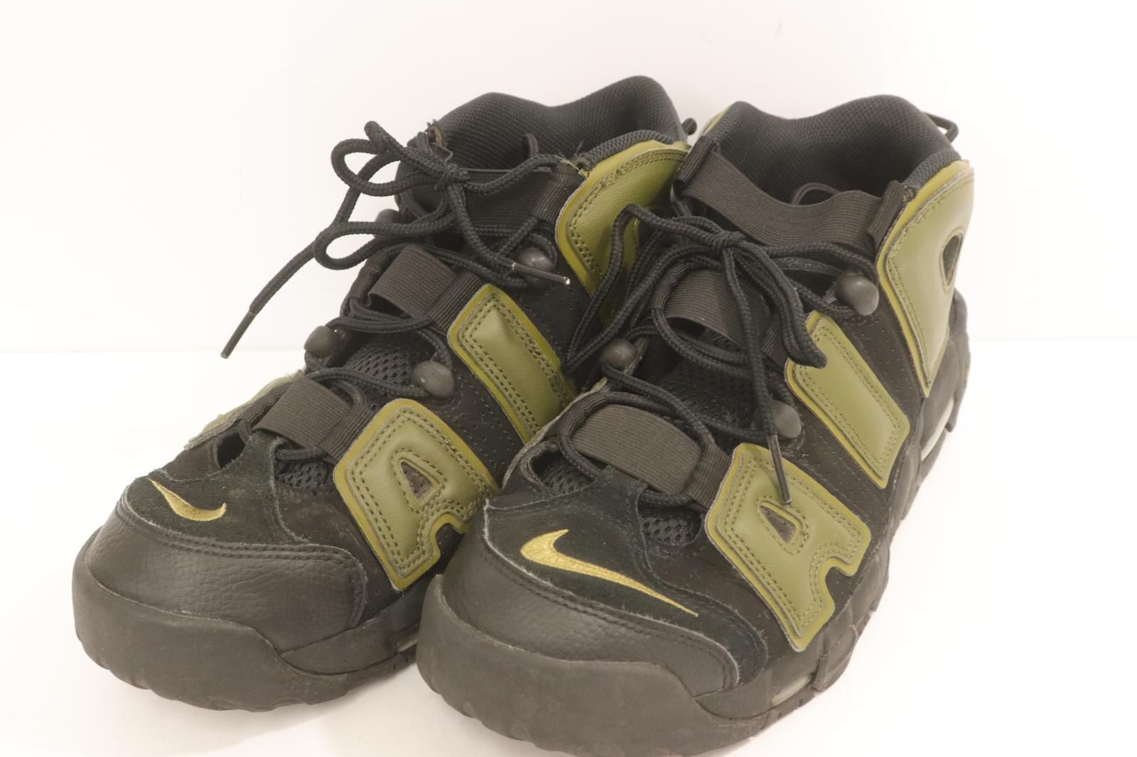 【中古】 NIKE メンズスニーカー 27.5cm AIR MORE UPTEMPO 96 NIKE 27.5cm 黒 ブラック カーキ 6,417円