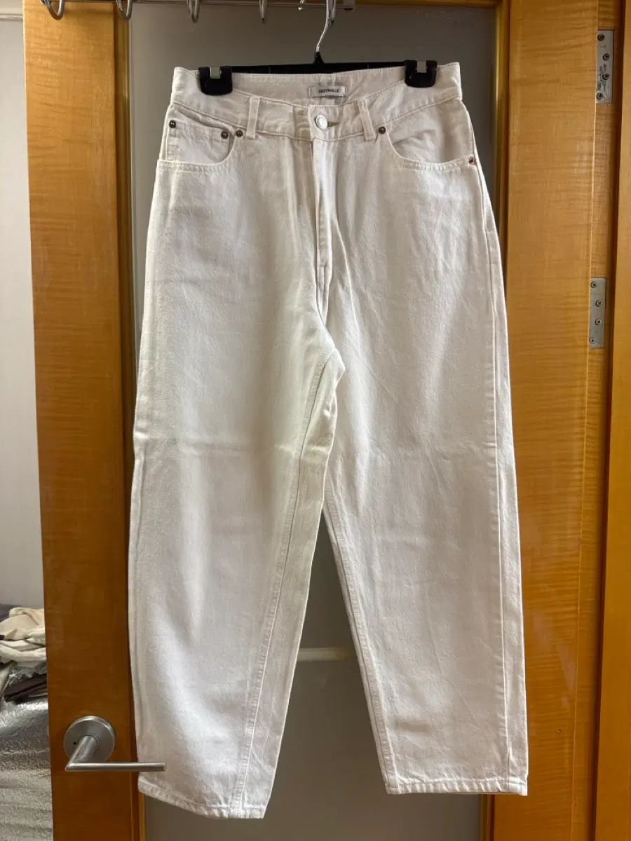 GREYMALLE アイボリー デニム パンツ