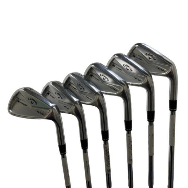 【中古】 キャロウェイ X FORGED STAR(2024) 6S アイアンセット IR NS PRO MODUS3 TOUR105 (フレックスS) メンズ 男性用 右利き 右用 Cランク ゴルフクラブ 46,337円